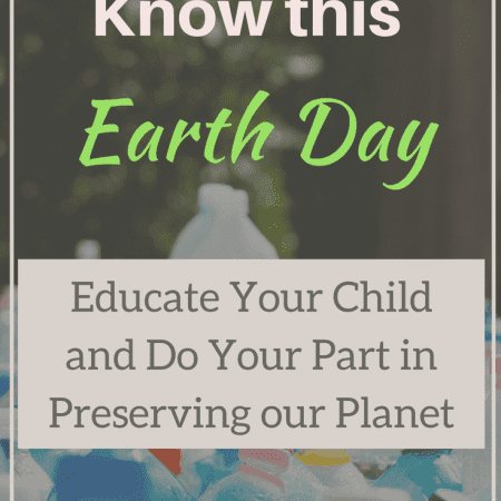 Educate your child about Earth Day