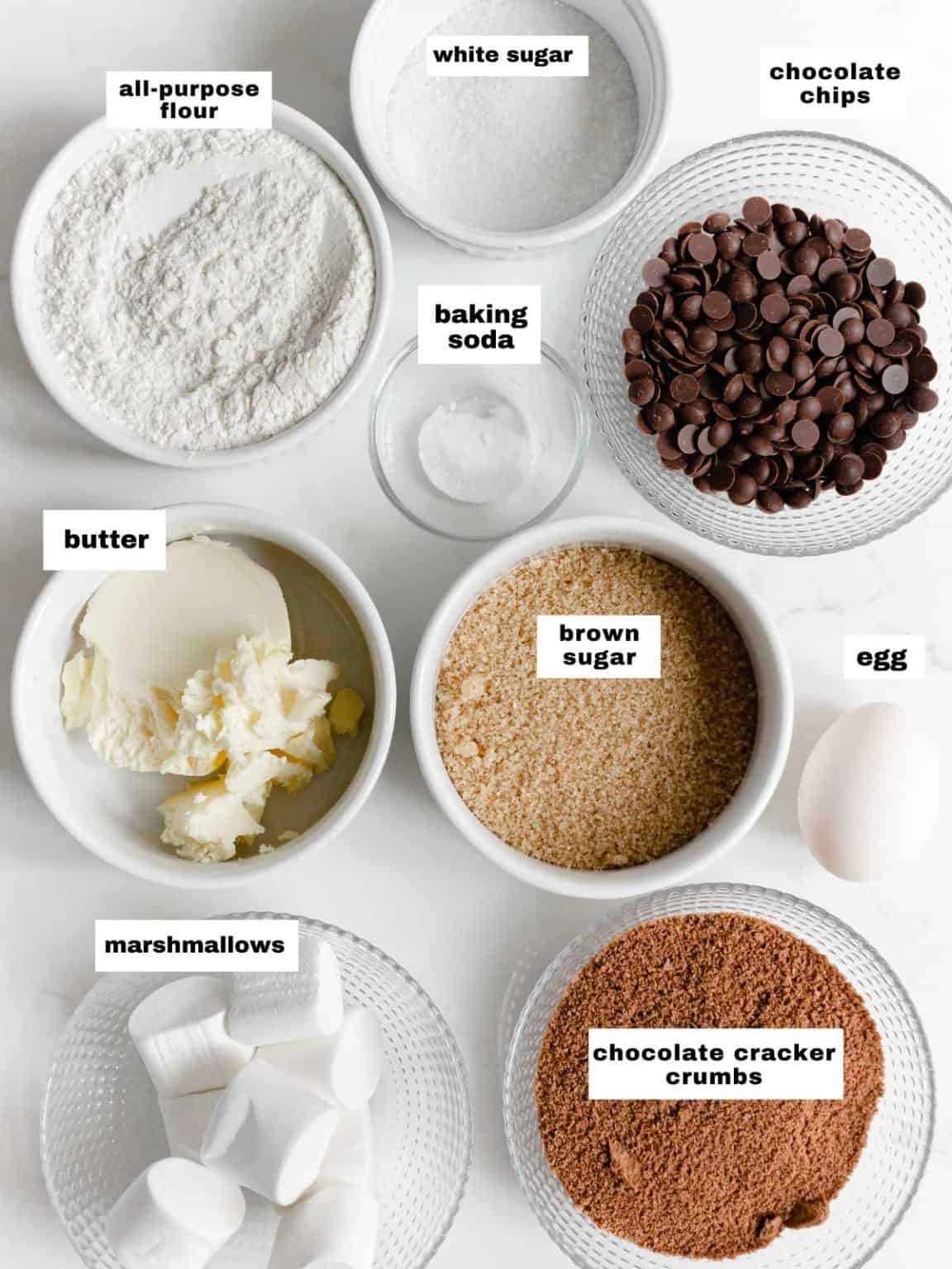 Easy S'Mores Crumbl Cookies [Copycat Recipe]