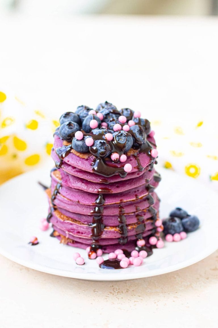 Easy Purple Pancakes: Filipino Ube Powder Recipe