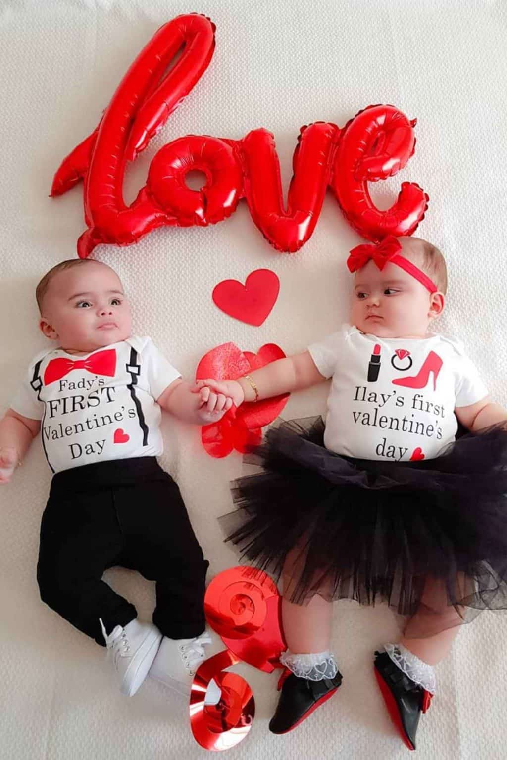 Valentine's Day Baby Photoshoot Ideas For Easy DIY Images