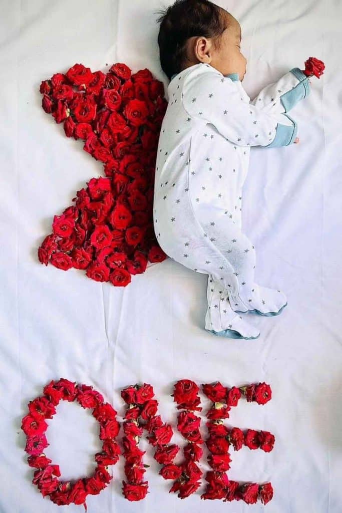 Valentine's Day Baby Photoshoot Ideas For Easy DIY Images