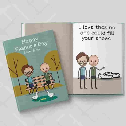 Fathers Day Personalised Book