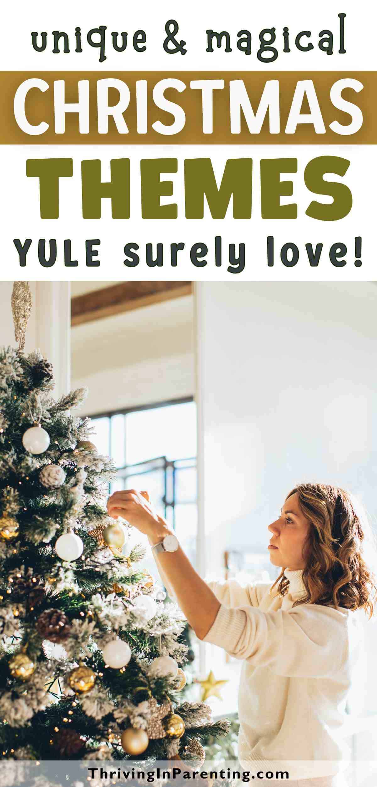 Pin image of Christmas themes article.