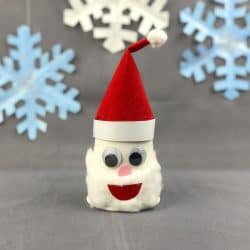 Create An Adorable Paper Cup Santa Craft for Christmas!