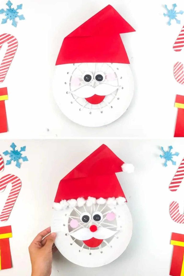 Fall Craft Santa 30+ Santa Crafts for Kids to Get Festive and Creative this Holiay Season!