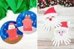 30+ Santa Crafts for Kids to Get Festive and Creative this Holiay Season!