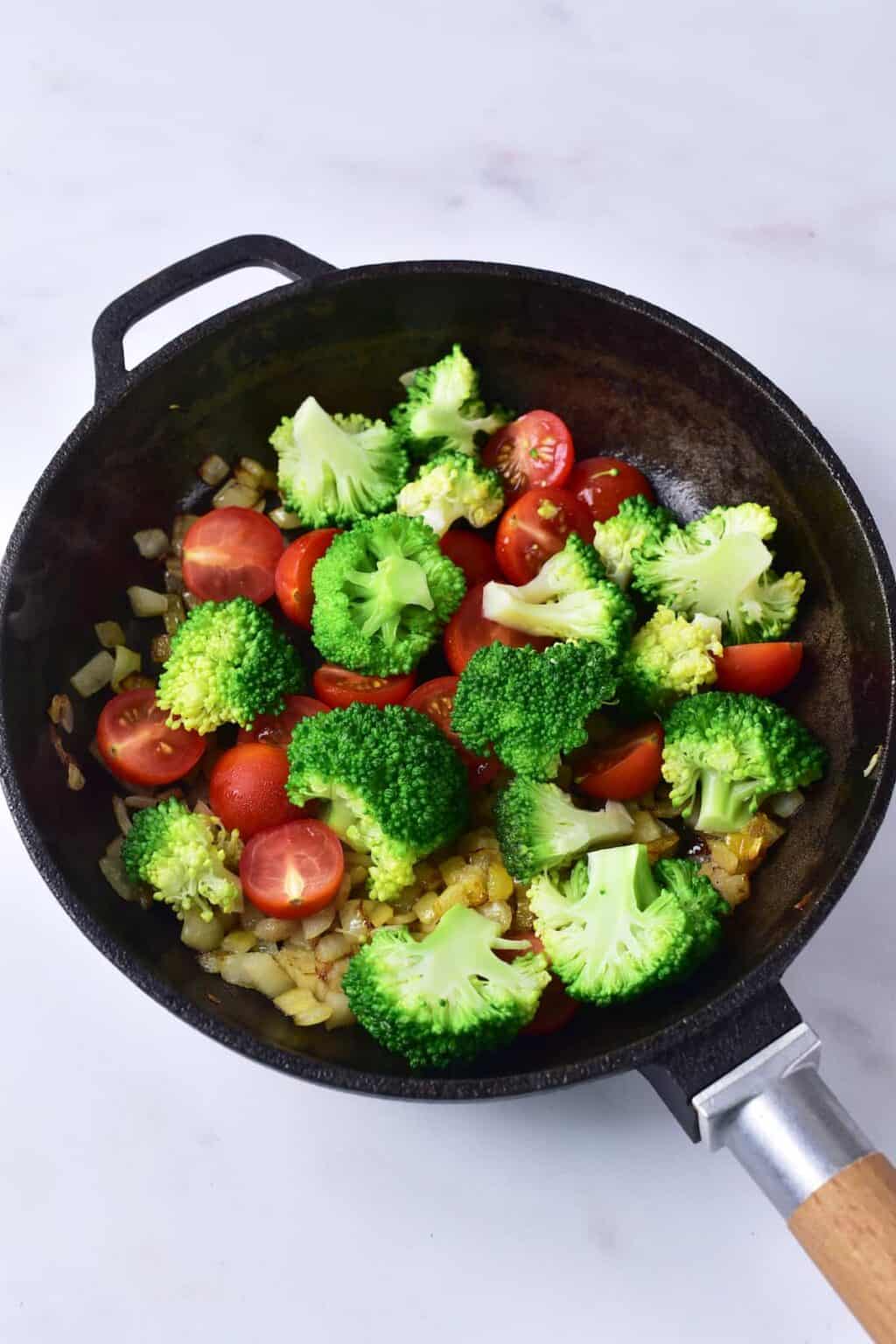 Fluffy Broccoli Fluffy Broccoli and Cheese Frittata You Can Whip Up in Minutes