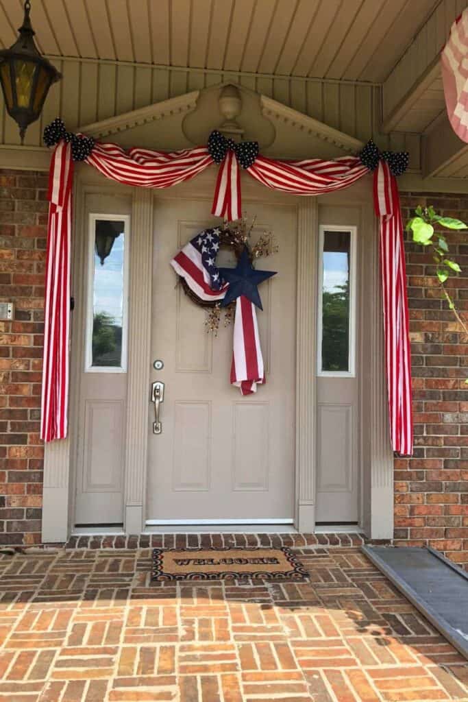 30 All-American Patriotic Front Porch Decor Inspiration