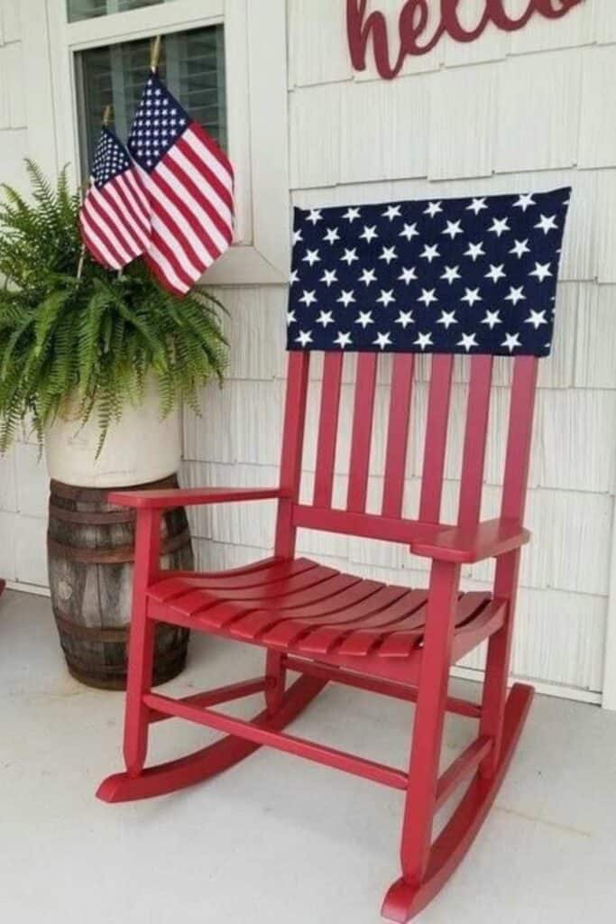 30 All-American Patriotic Front Porch Decor Inspiration